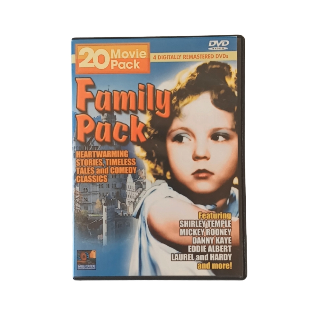 Shirley Temple DVD Family Pack of 20 Movie's
